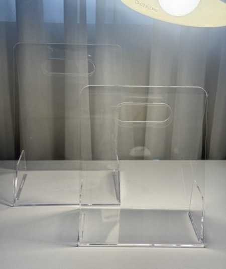 صندوق اكريلك تقيل شفاف 15*10.5*20